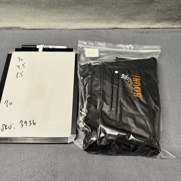 JC de Castelbajac Shorts Womens 30 (30x4.5 aCTUAL) Black Puffer Ghost BOUH Rare! - Picture 7 of 7